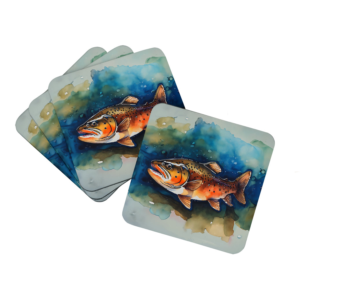 Buy this Brown Trout Foam Coasters