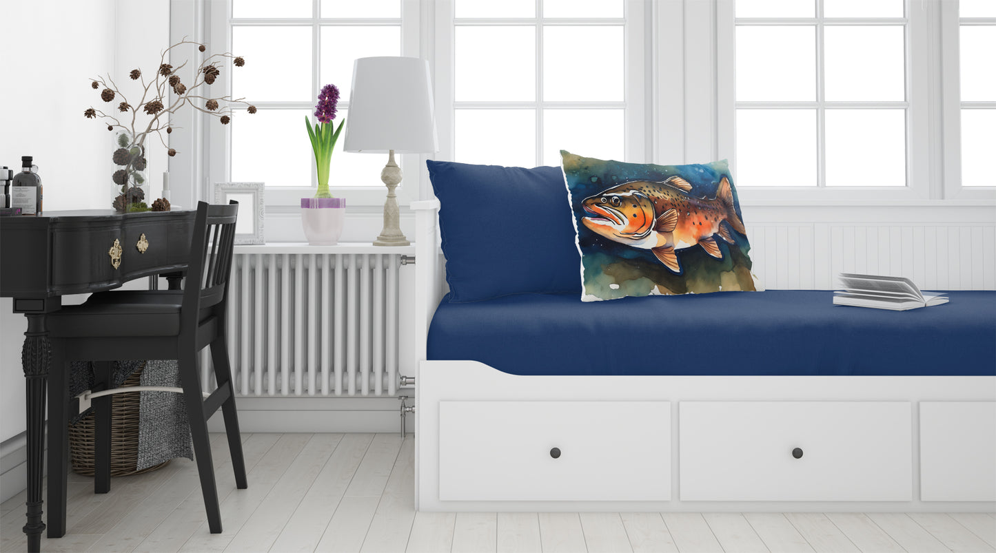 Brown Trout Standard Pillowcase