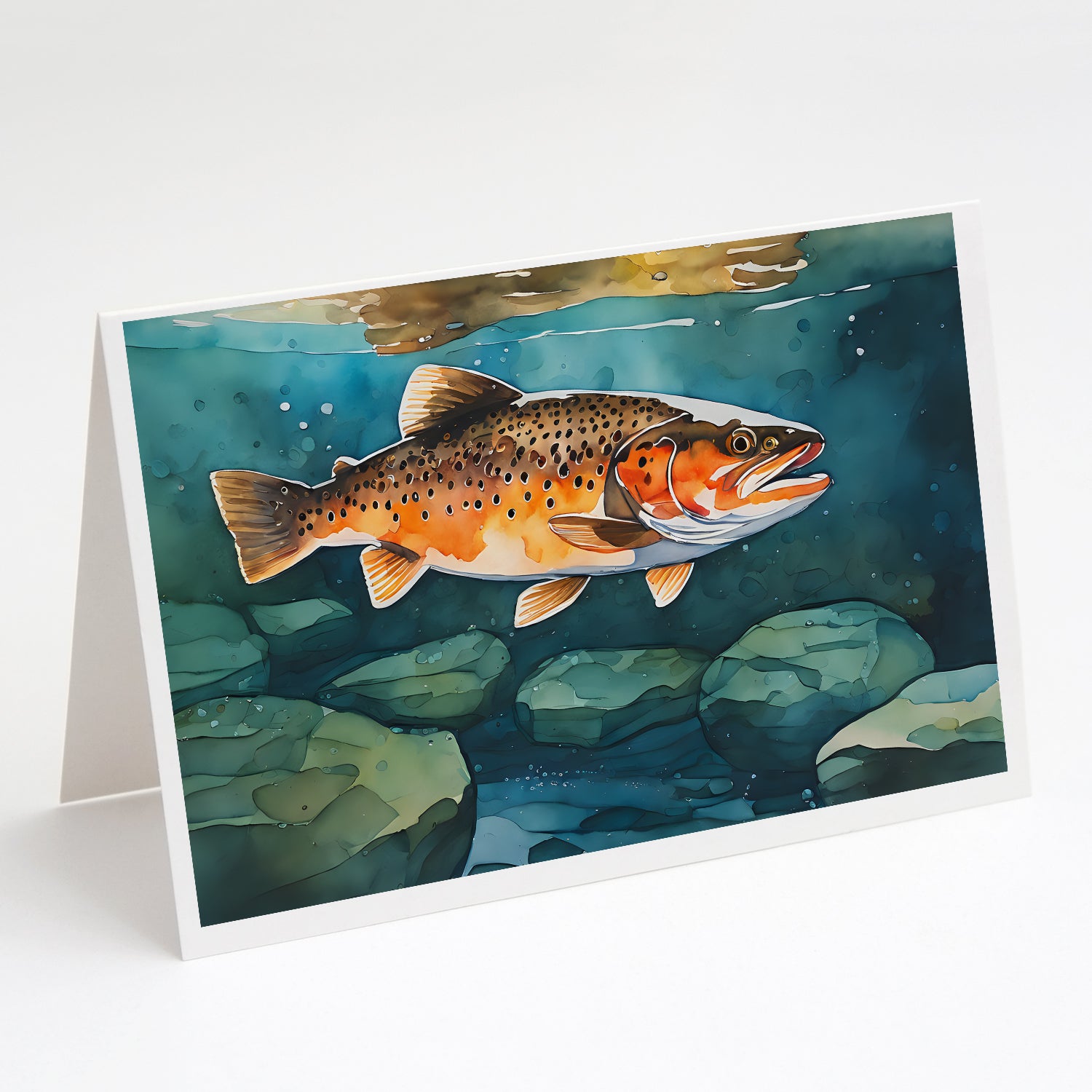 Buy this Brown Trout Greeting Cards Pack of 8