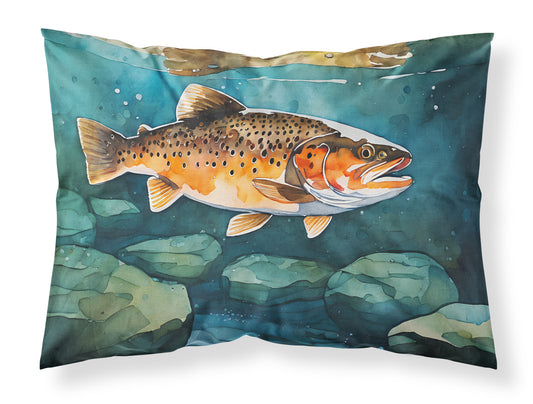 Buy this Brown Trout Standard Pillowcase