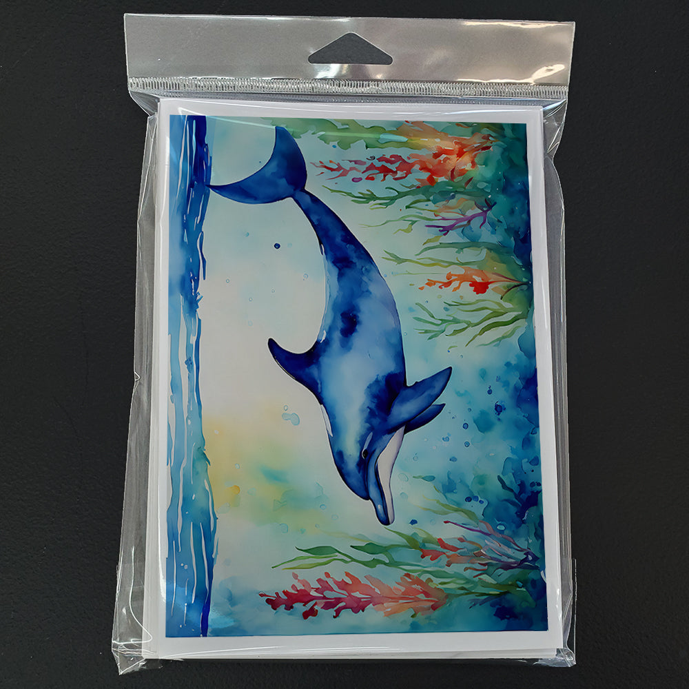 Dolphin Greeting Cards Pack of 8