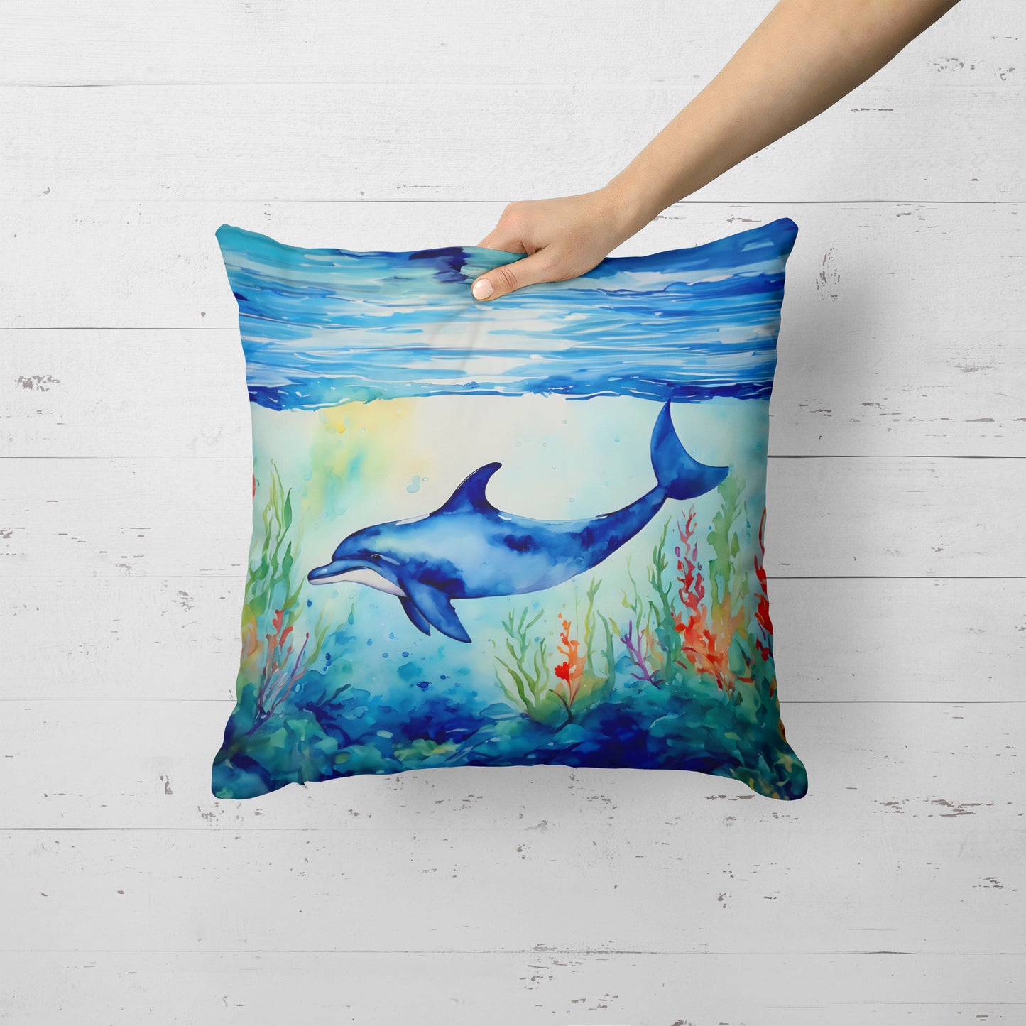 Dolphin Throw Pillow