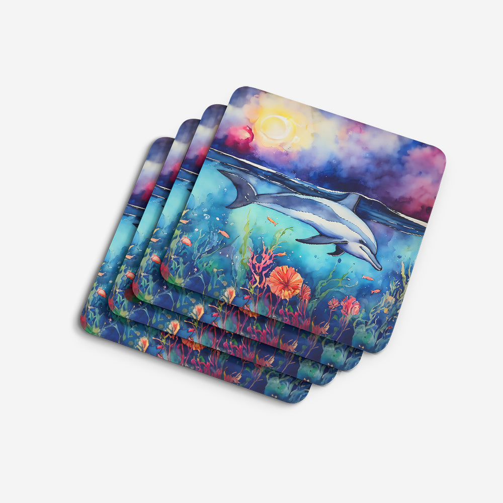 Dolphin Foam Coasters