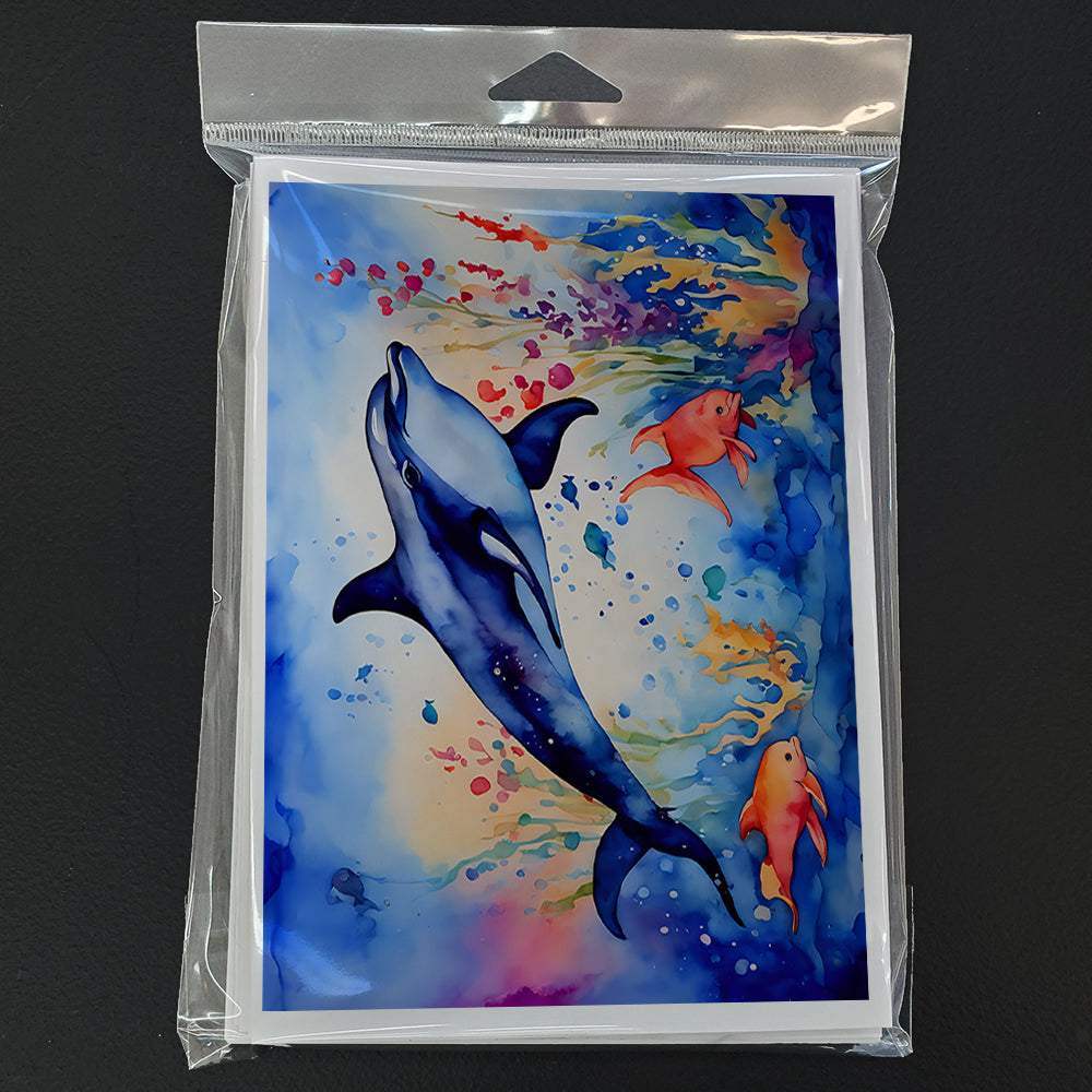 Dolphin Greeting Cards Pack of 8