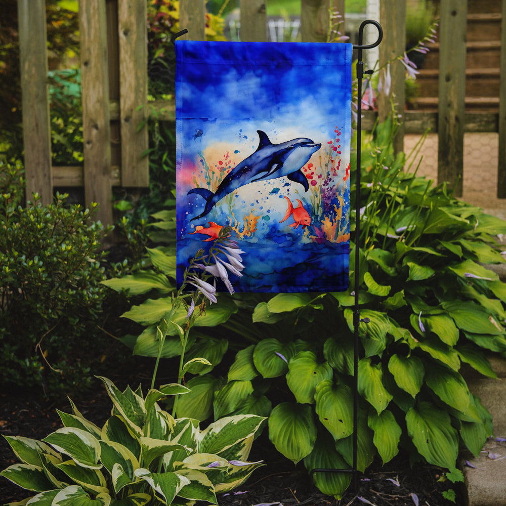 Dolphin Garden Flag