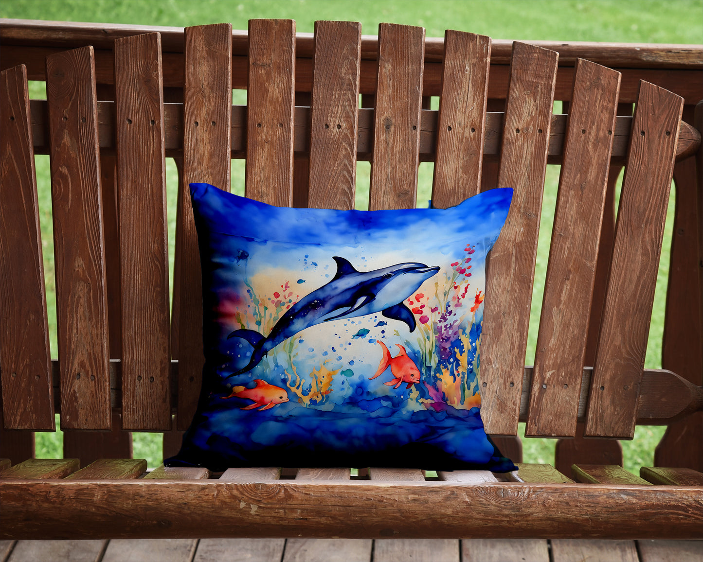 Dolphin Throw Pillow