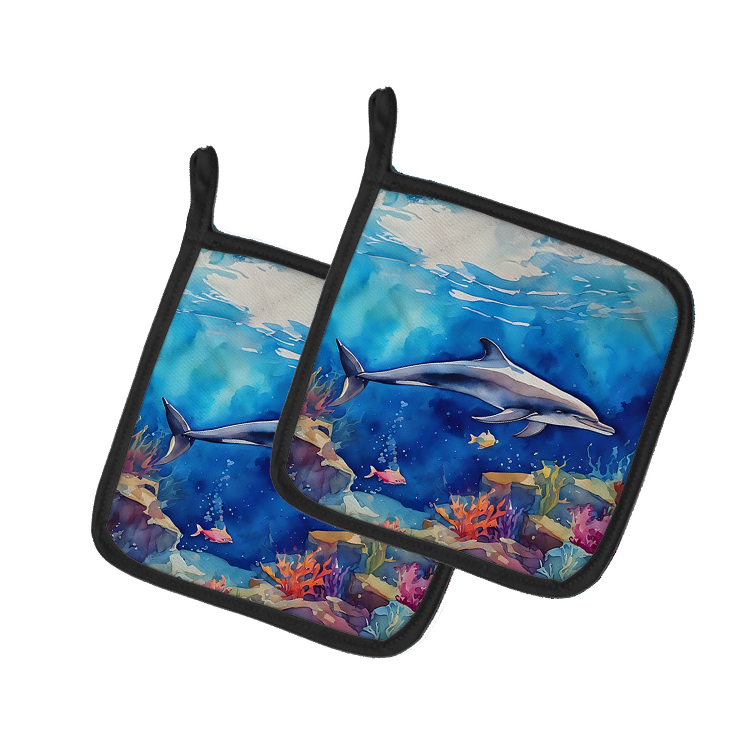 Buy this Dolphin Pair of Pot Holders