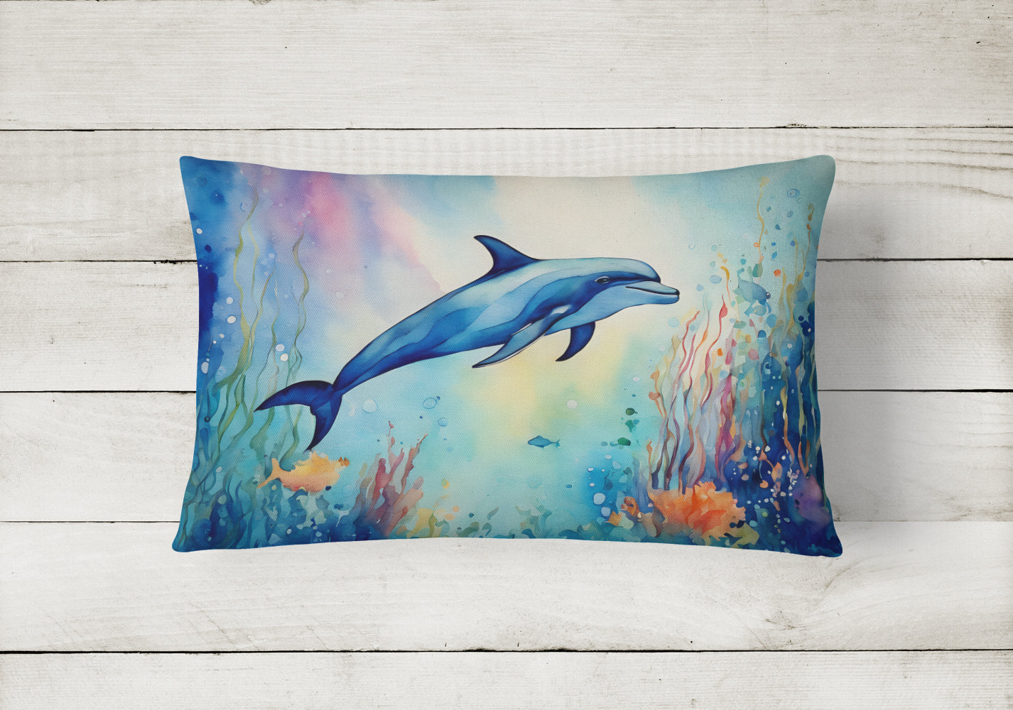 Dolphin Throw Pillow