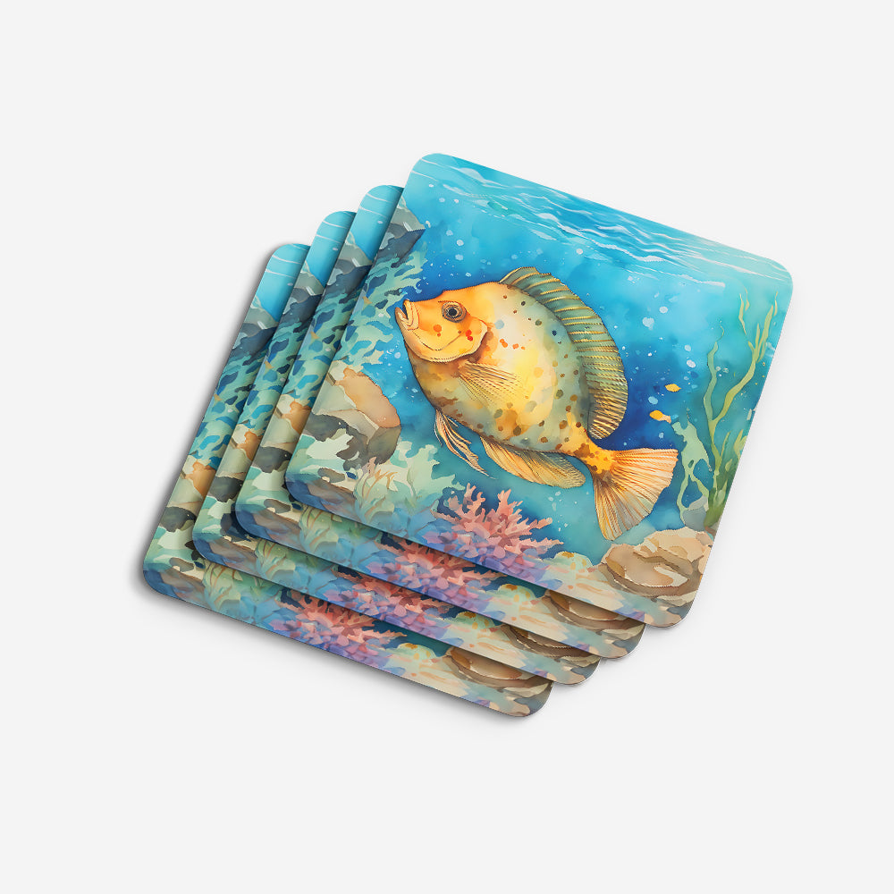 Flounder Foam Coasters