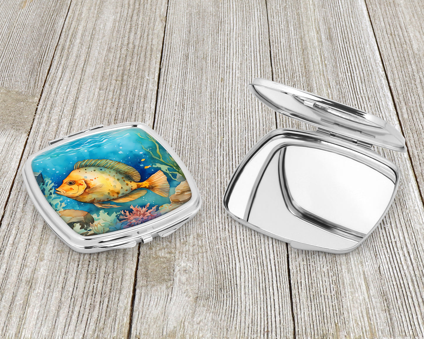 Flounder Compact Mirror