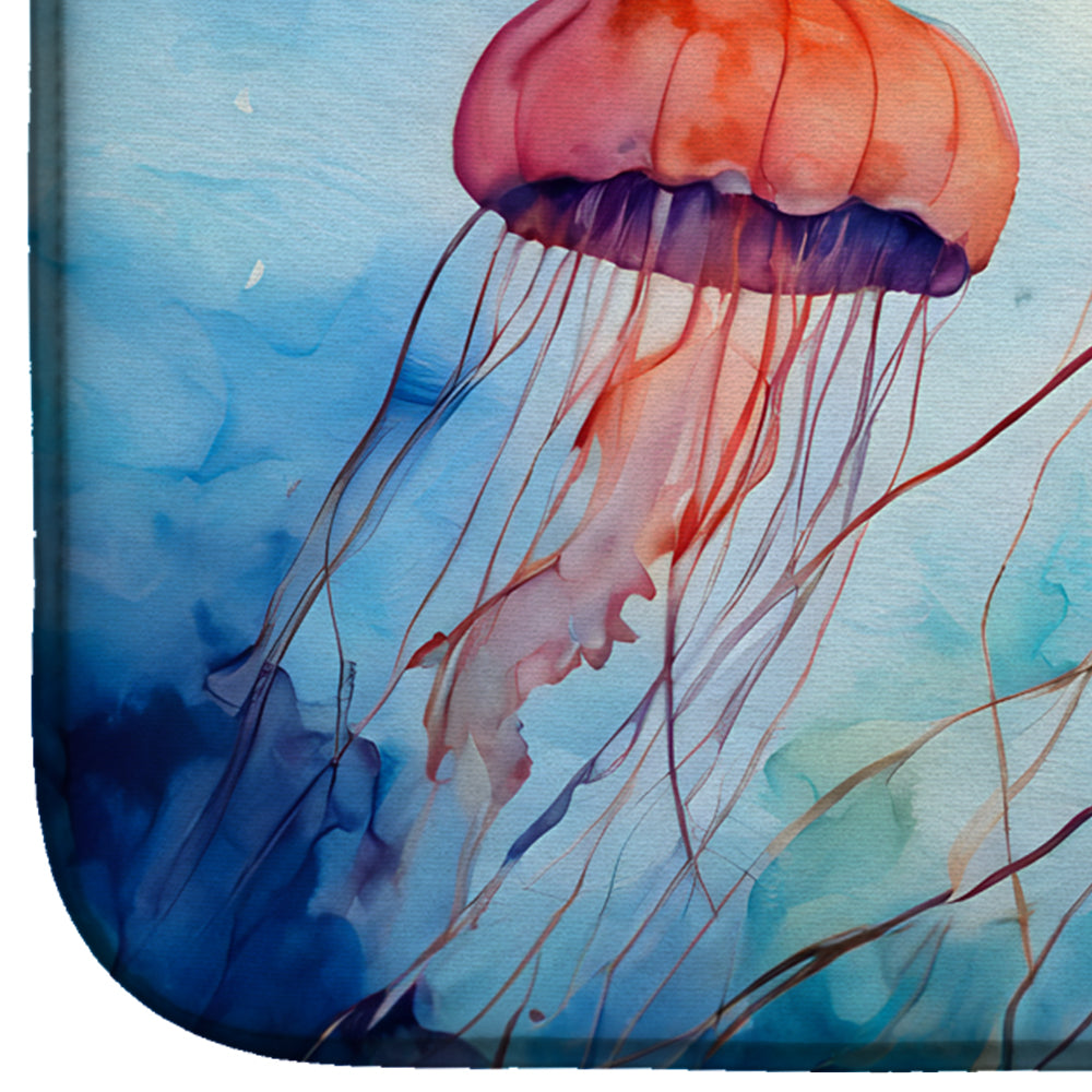 Jellyfish Dish Drying Mat