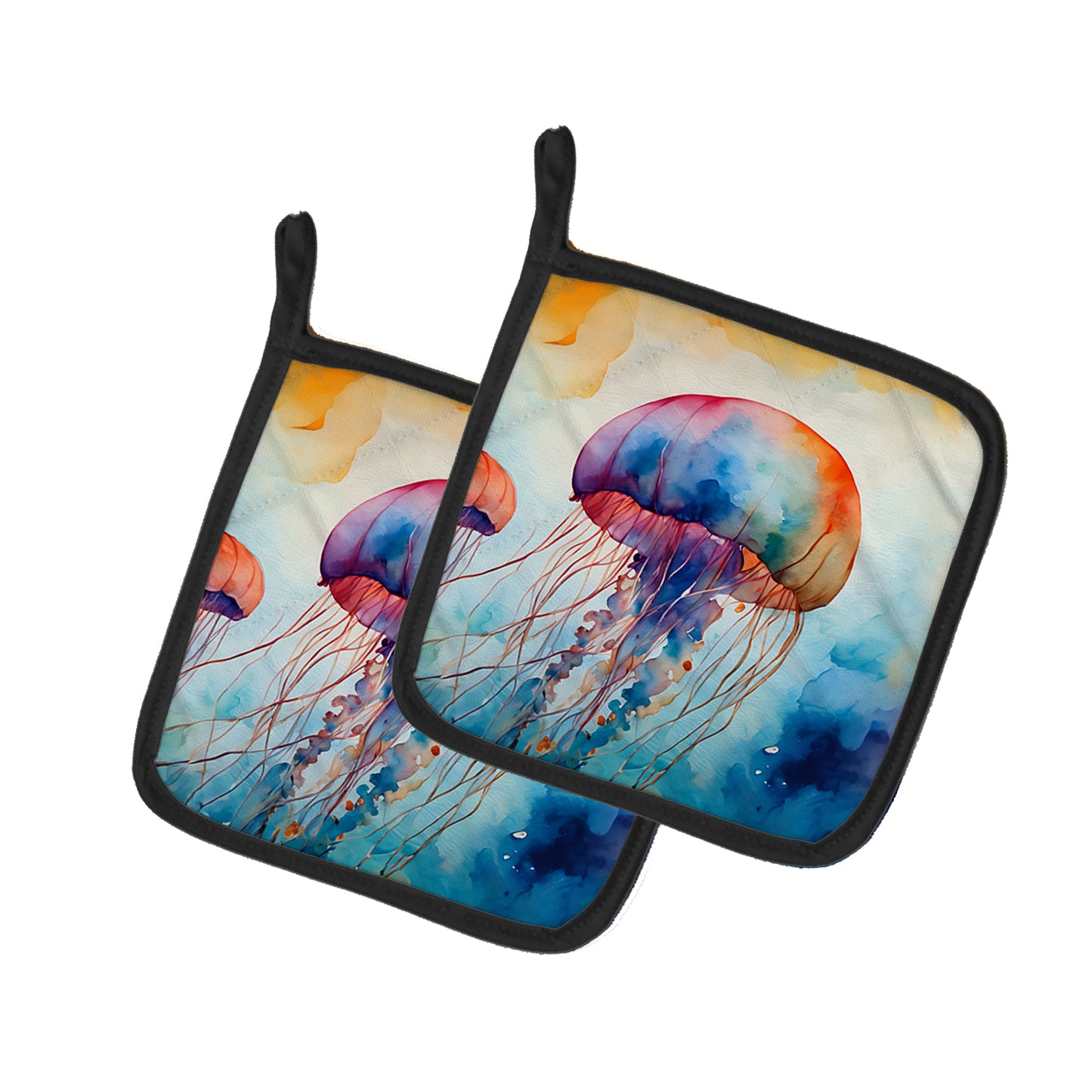 Buy this Jellyfish Pair of Pot Holders