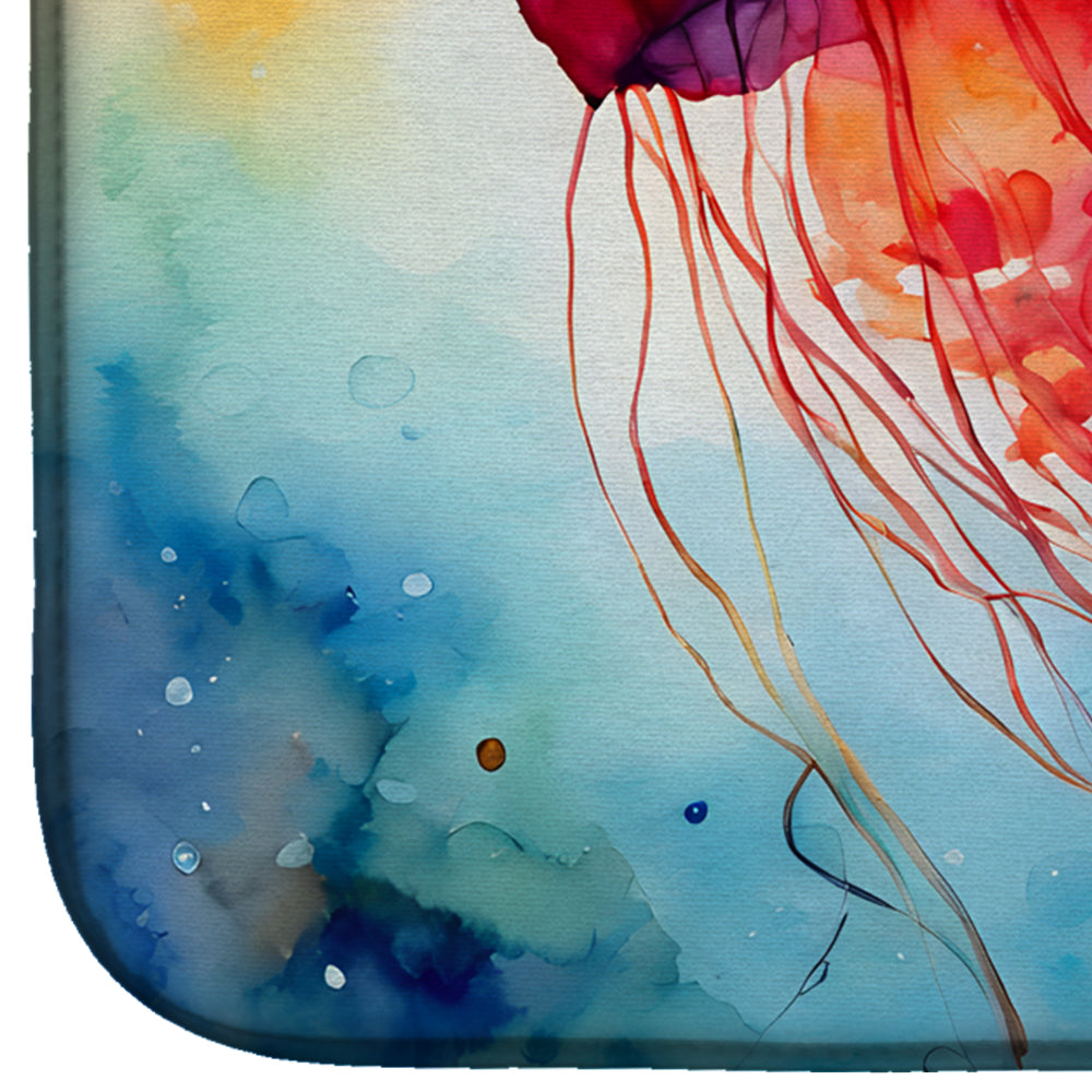 Jellyfish Dish Drying Mat