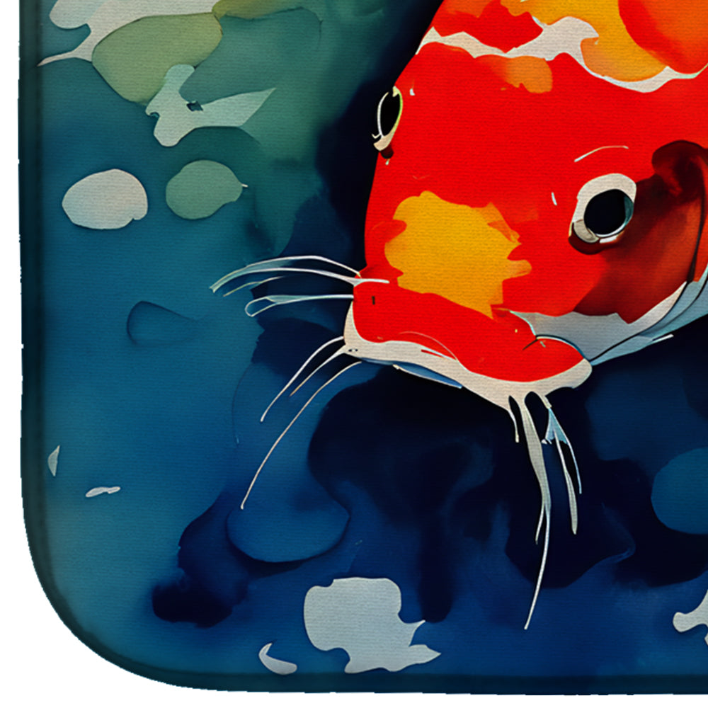 Koi Fish Dish Drying Mat