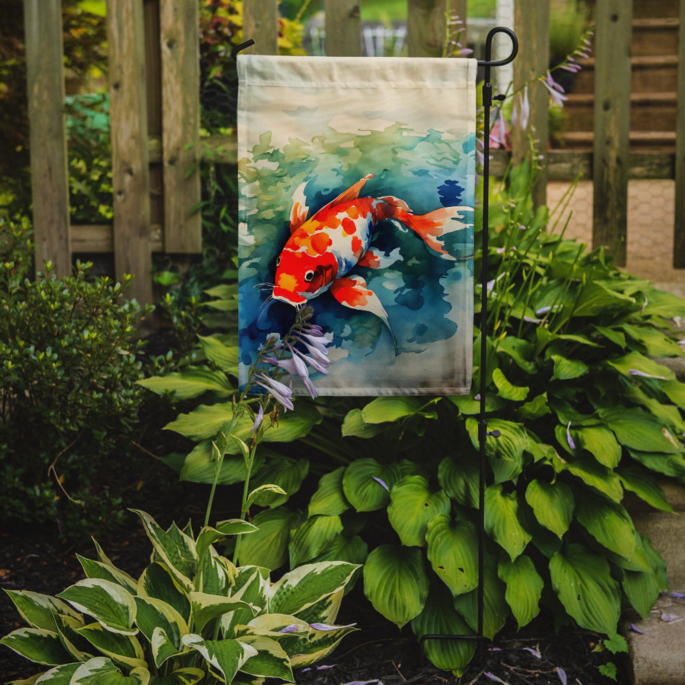 Koi Fish Garden Flag