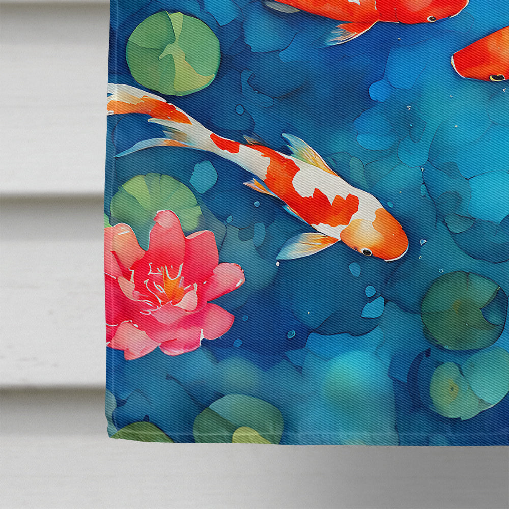 Koi Fish House Flag