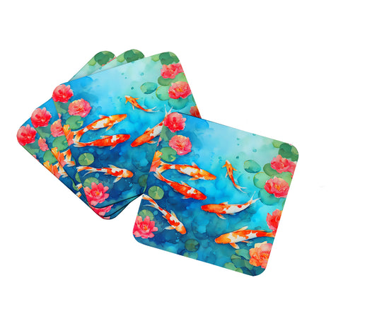 Buy this Koi Fish Foam Coasters