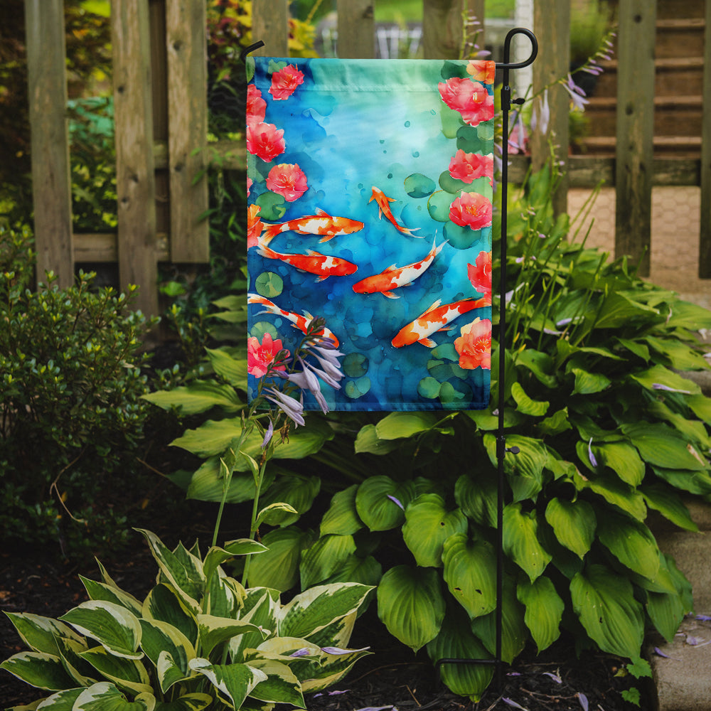 Koi Fish Garden Flag