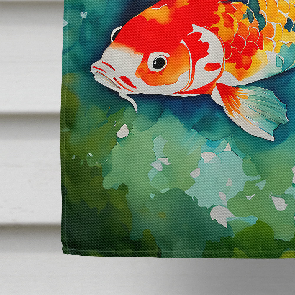 Koi Fish House Flag