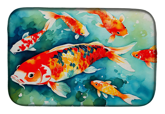 Buy this Koi Fish Dish Drying Mat