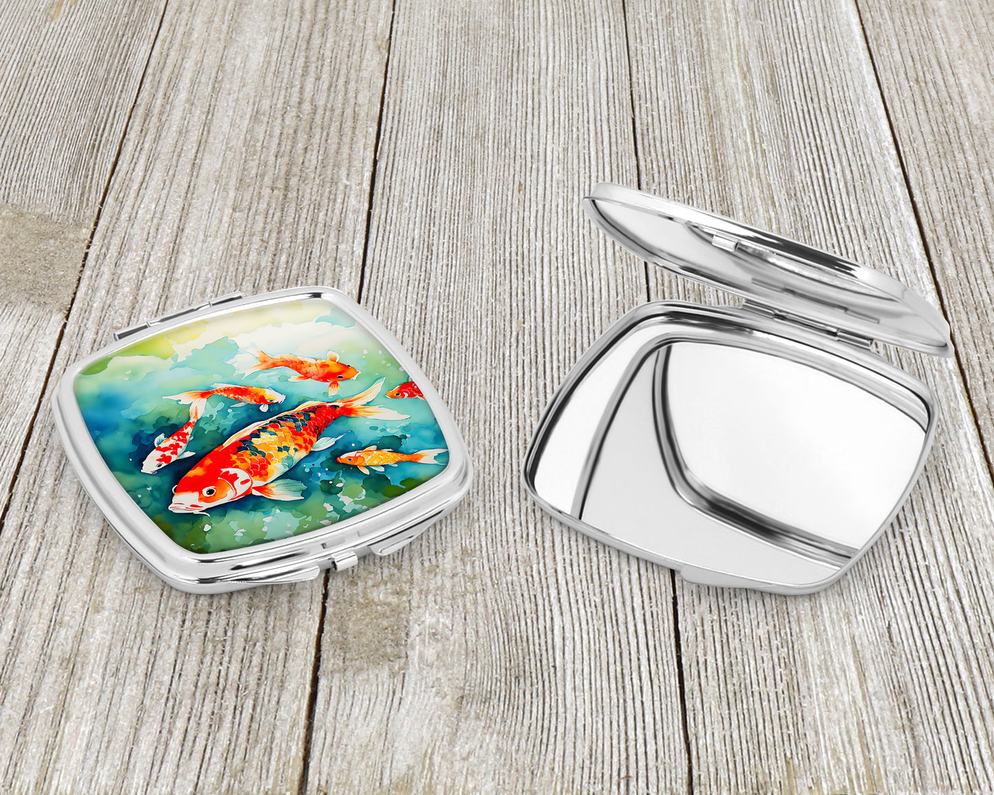 Koi Fish Compact Mirror