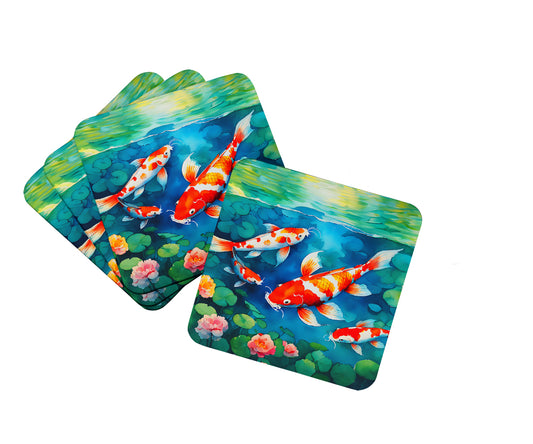 Buy this Koi Fish Foam Coasters