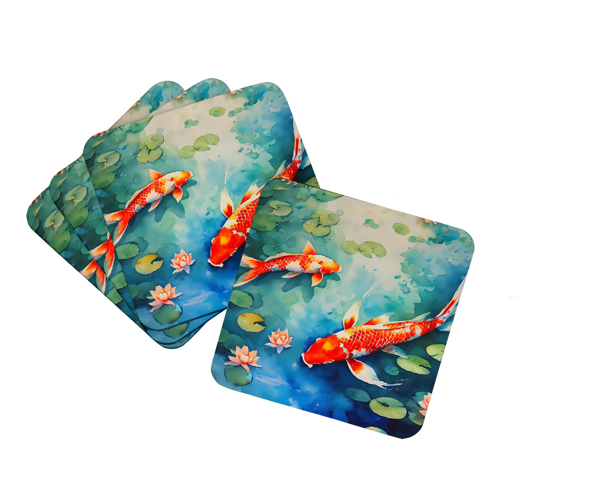 Buy this Koi Fish Foam Coasters