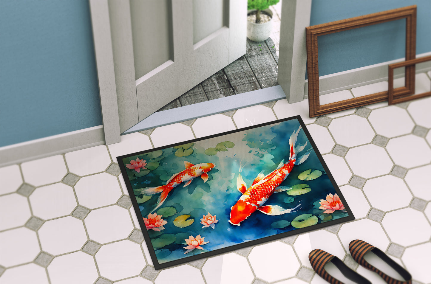 Koi Fish Doormat