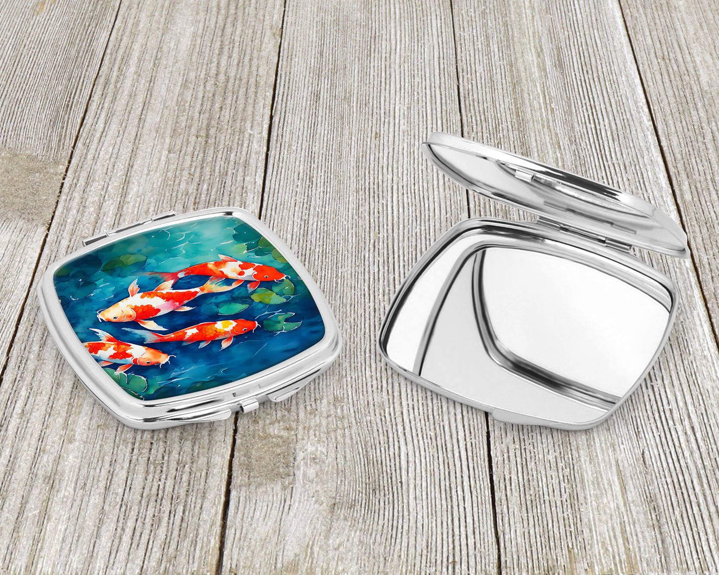 Koi Fish Compact Mirror