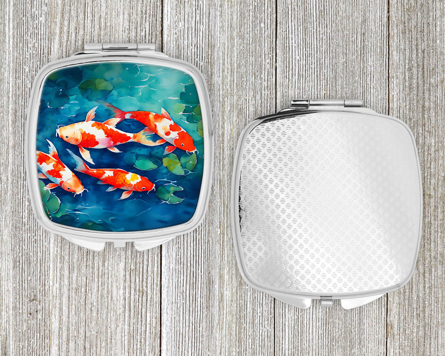 Koi Fish Compact Mirror