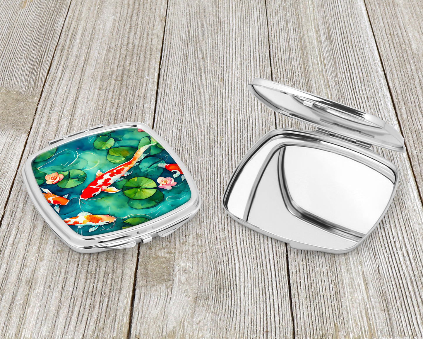 Koi Fish Compact Mirror