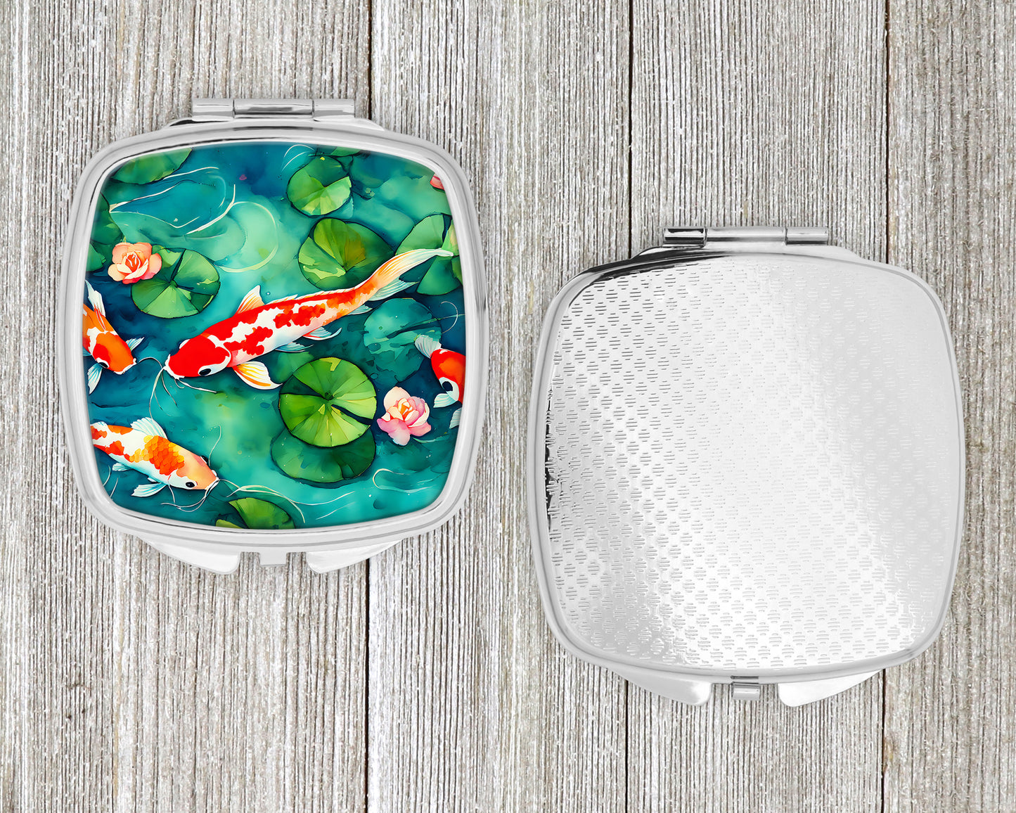 Koi Fish Compact Mirror