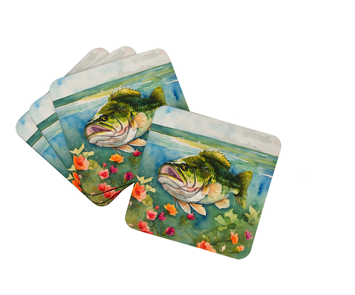 Buy this Largemouth Bass Foam Coasters