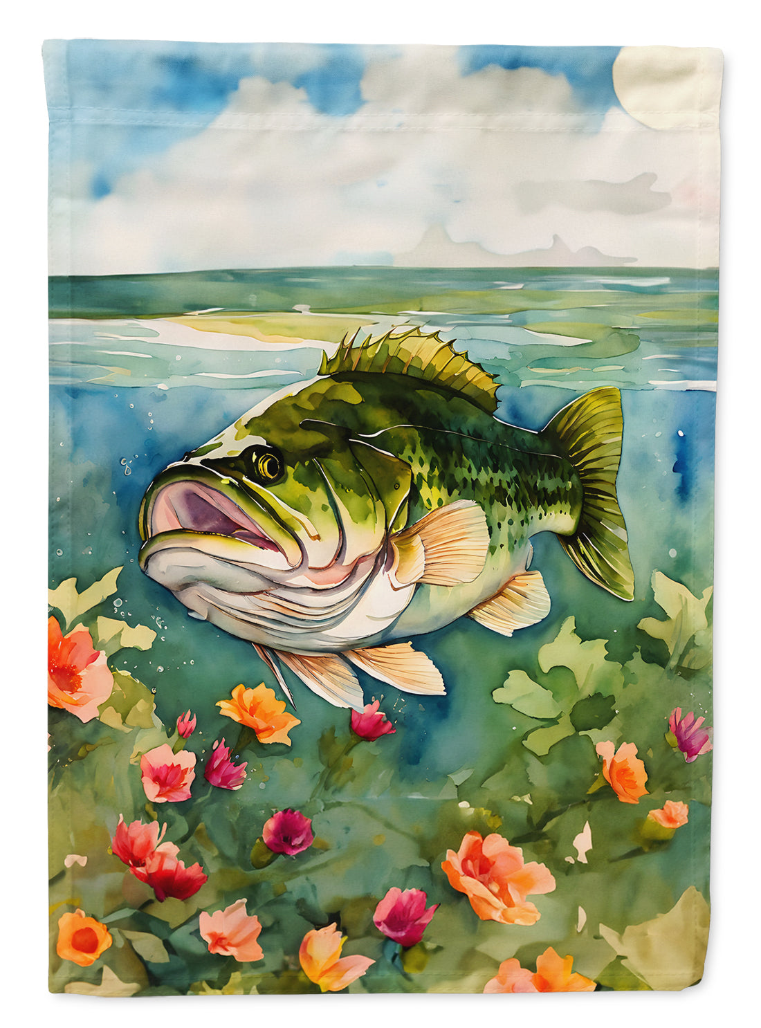 Buy this Largemouth Bass Garden Flag