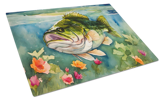 Buy this Largemouth Bass Glass Cutting Board