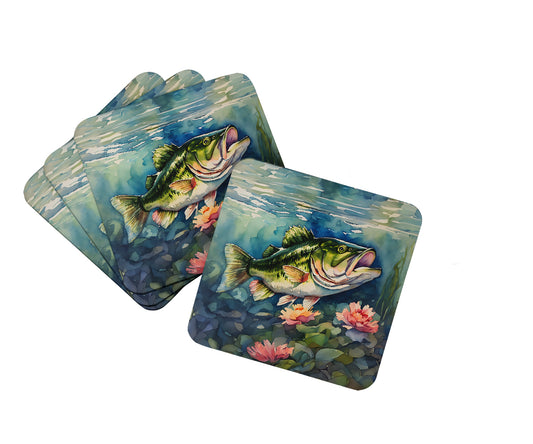 Buy this Largemouth Bass Foam Coasters