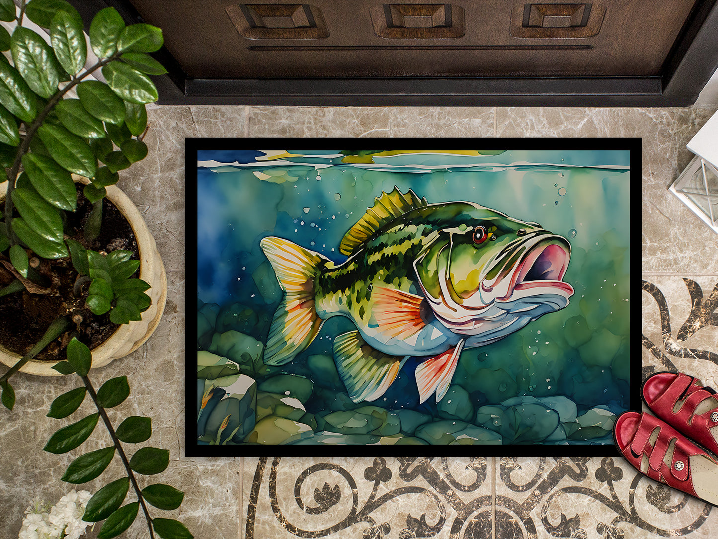 Largemouth Bass Doormat