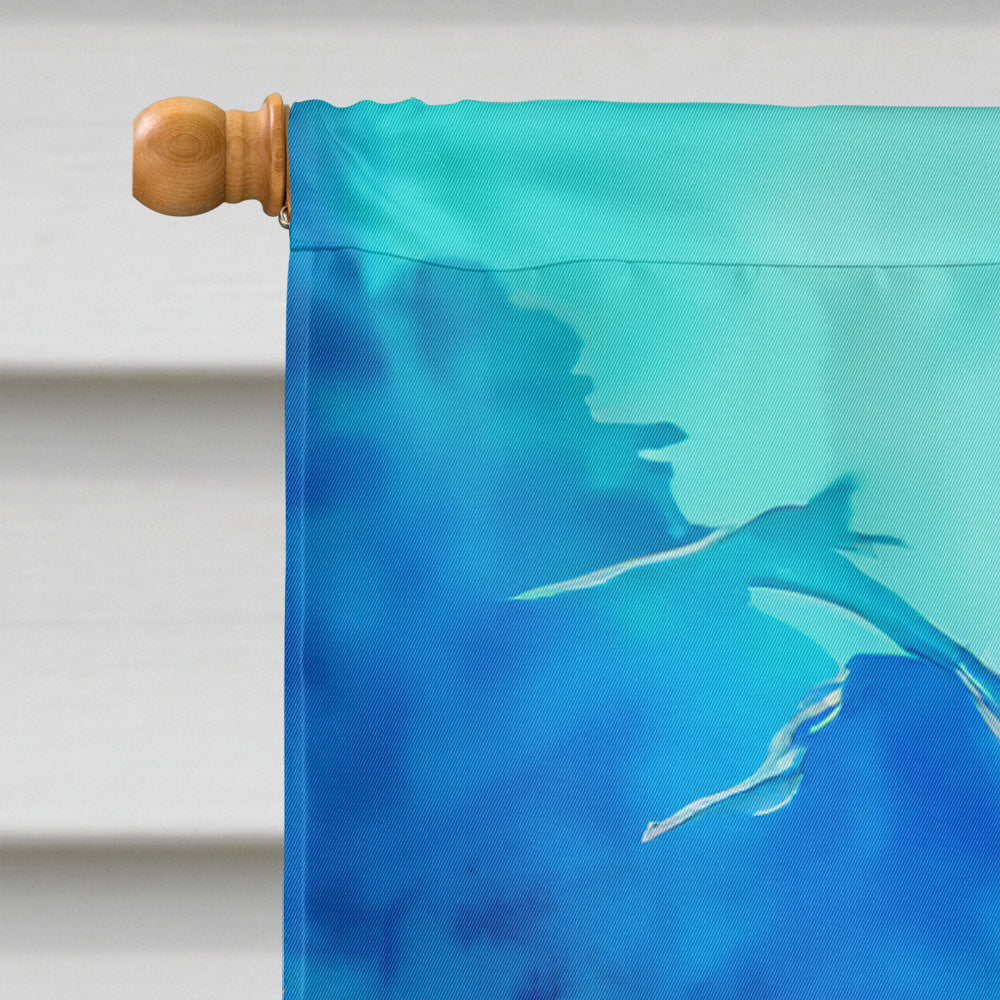 Loggerhead Sea Turtle House Flag