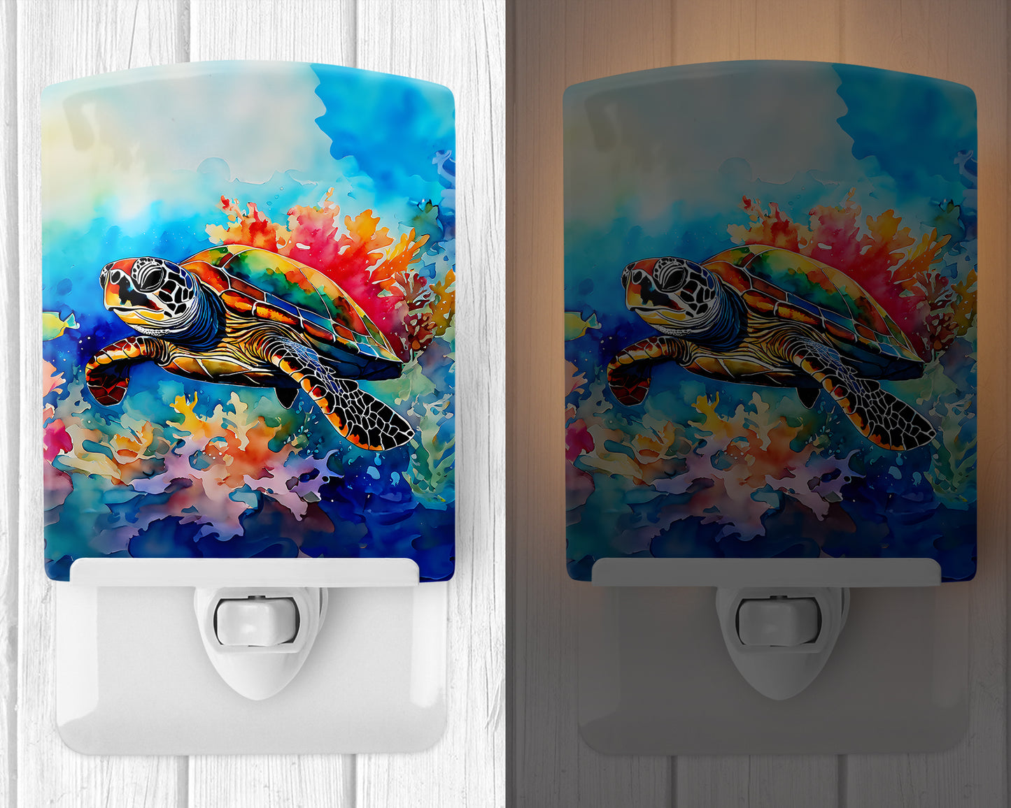 Loggerhead Sea Turtle Ceramic Night Light