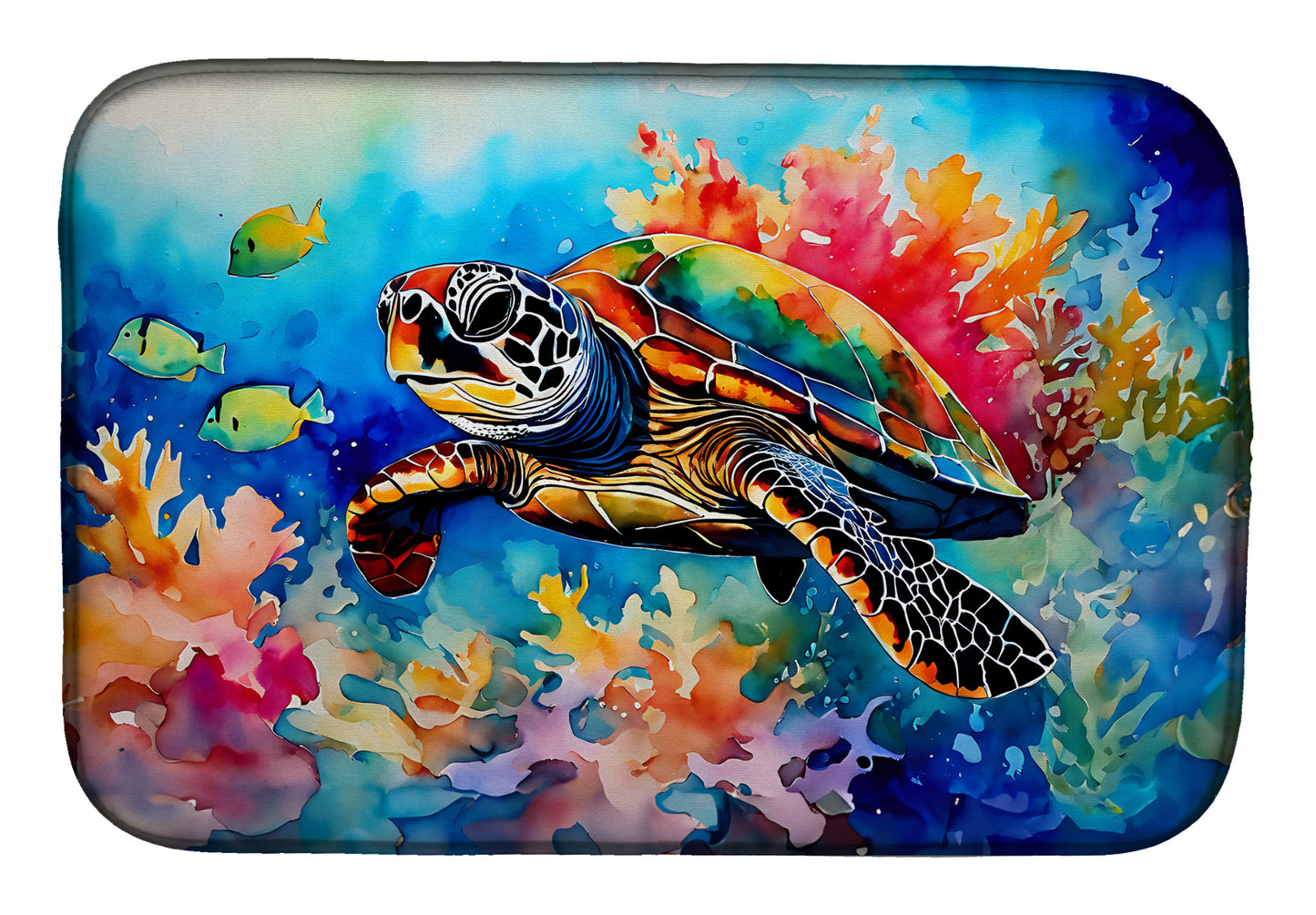 Buy this Loggerhead Sea Turtle Dish Drying Mat