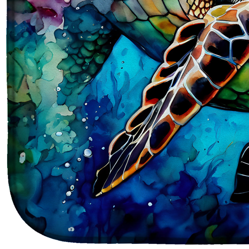 Loggerhead Sea Turtle Dish Drying Mat