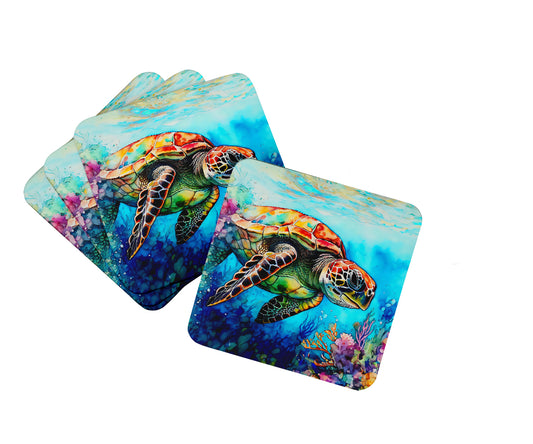 Buy this Loggerhead Sea Turtle Foam Coasters