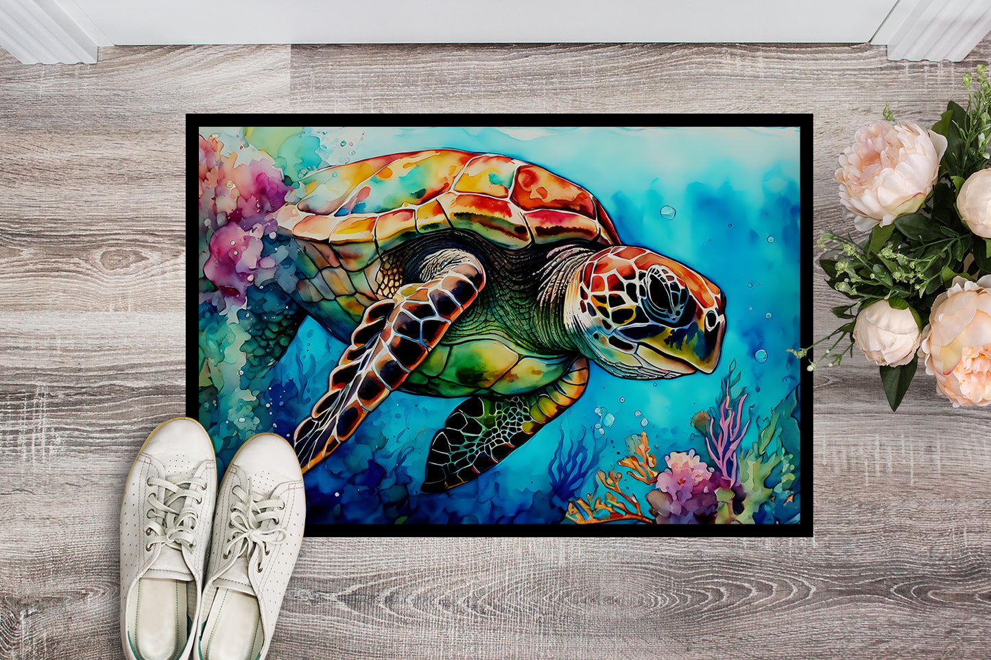 Loggerhead Sea Turtle Doormat