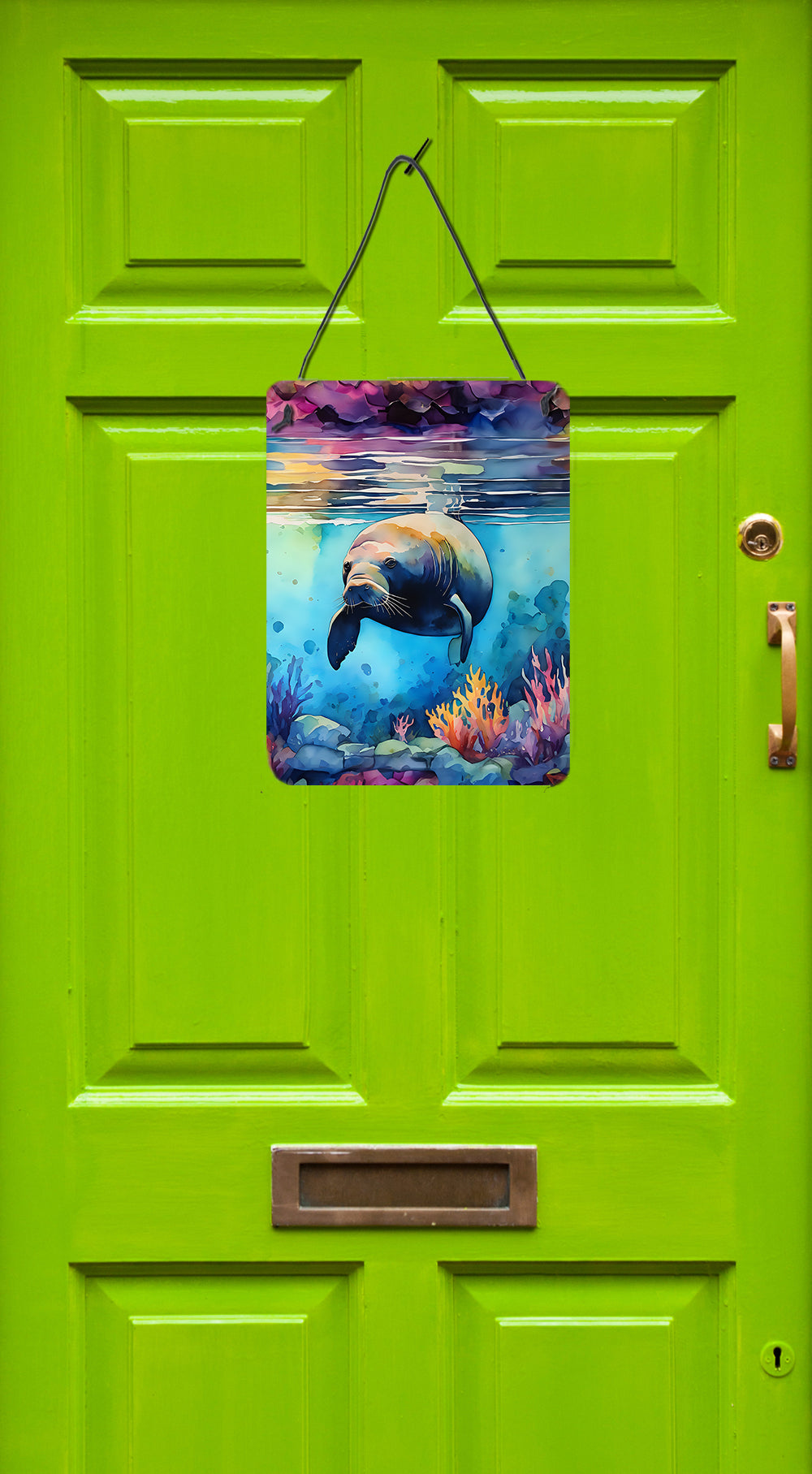 Manatee Wall or Door Hanging Prints