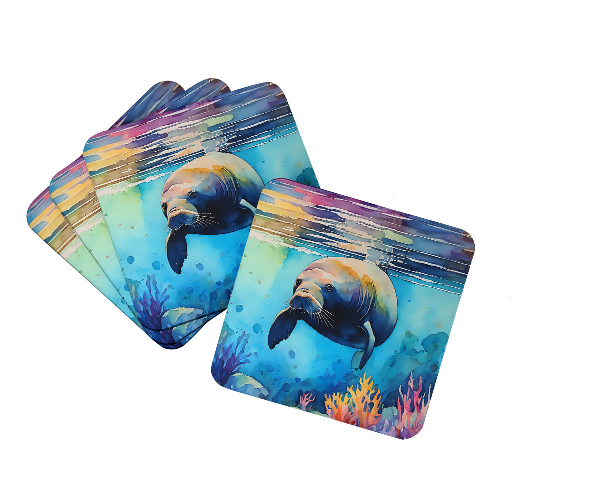 Buy this Manatee Foam Coasters