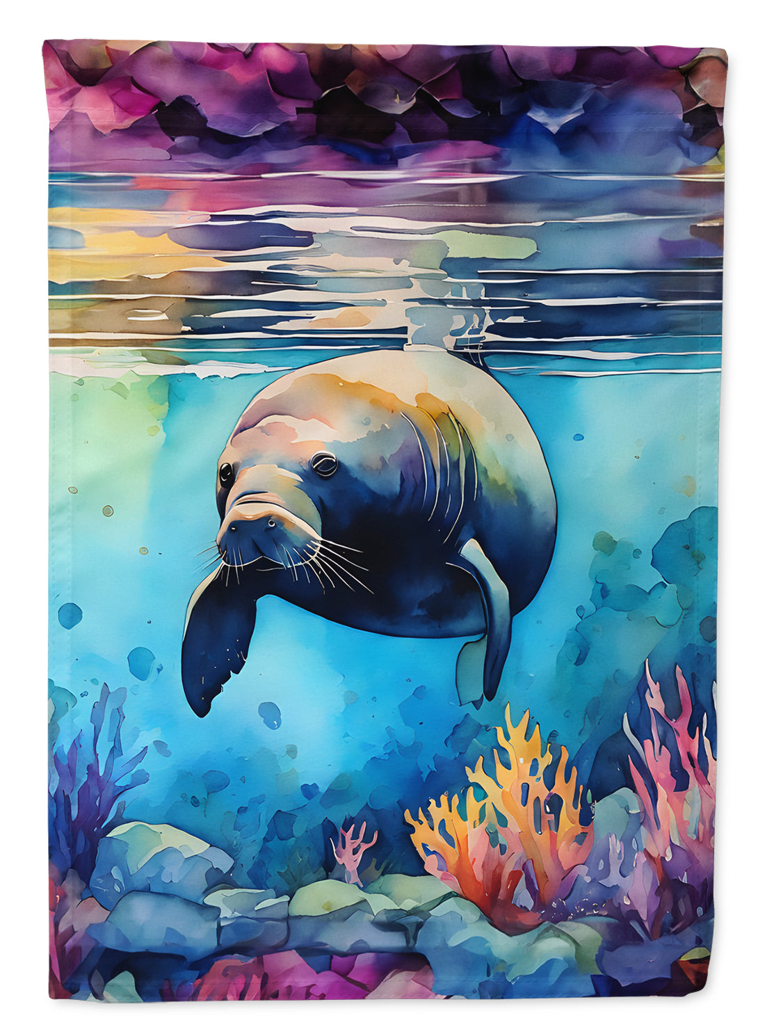 Buy this Manatee Garden Flag