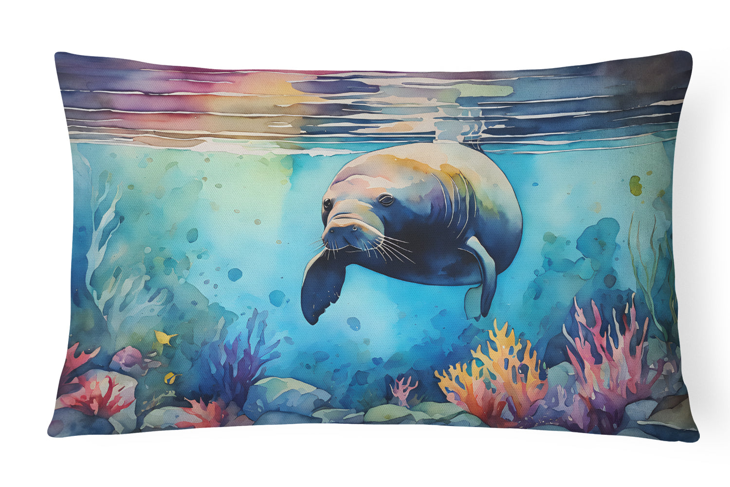 Buy this Manatee Throw Pillow