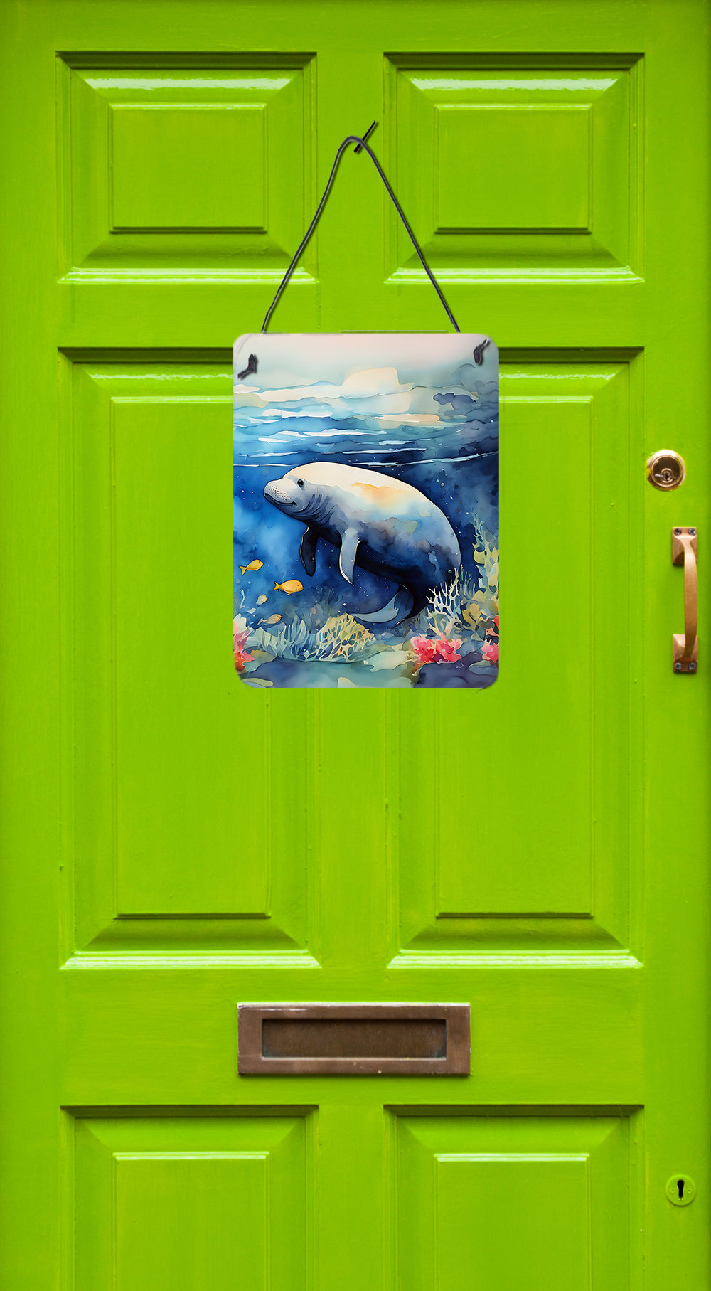 Manatee Wall or Door Hanging Prints