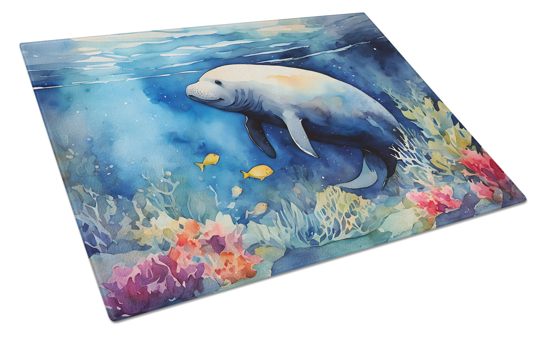 Buy this Manatee Glass Cutting Board