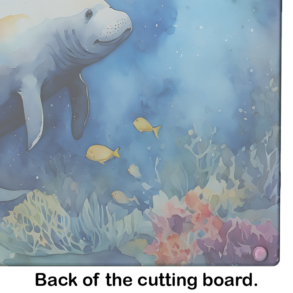 Manatee Glass Cutting Board